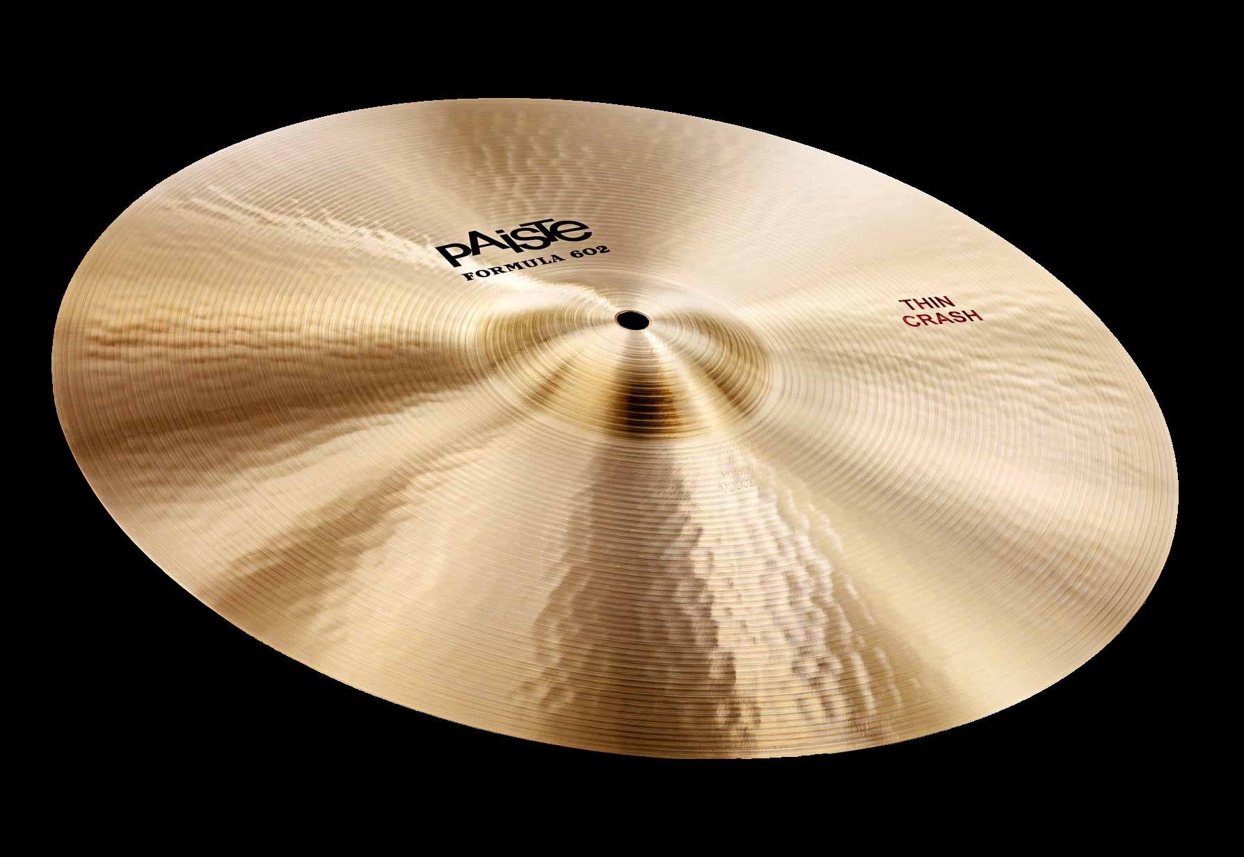 Paiste 16 Inch Formula 602 Thin Crash Cymbal