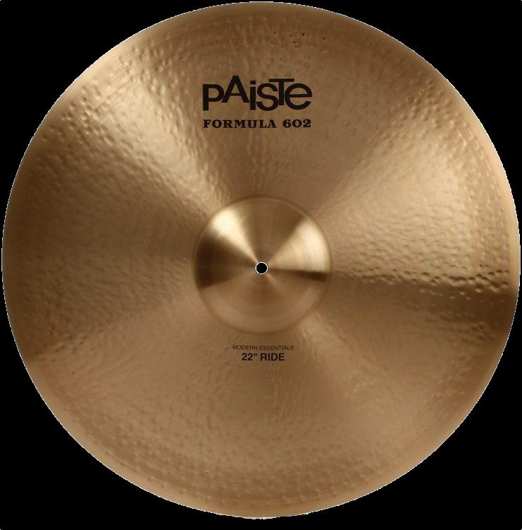 Paiste 22 inch Formula 602 Modern Essentials Ride Cymbal