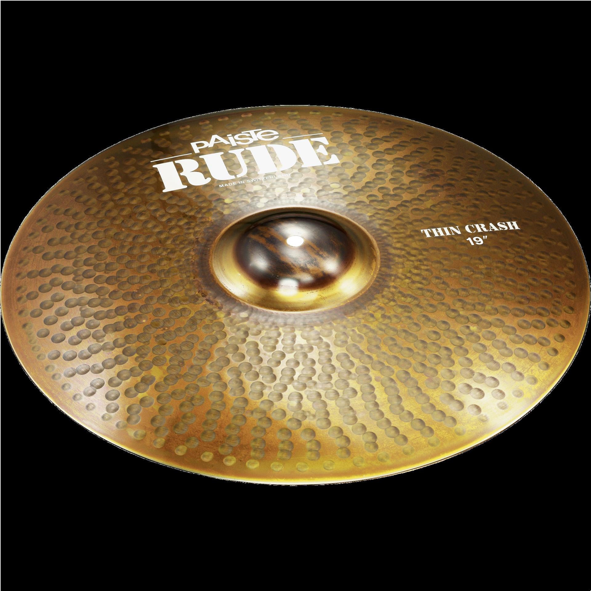 Paiste 19 Inch Rude Thin Crash Cymbal