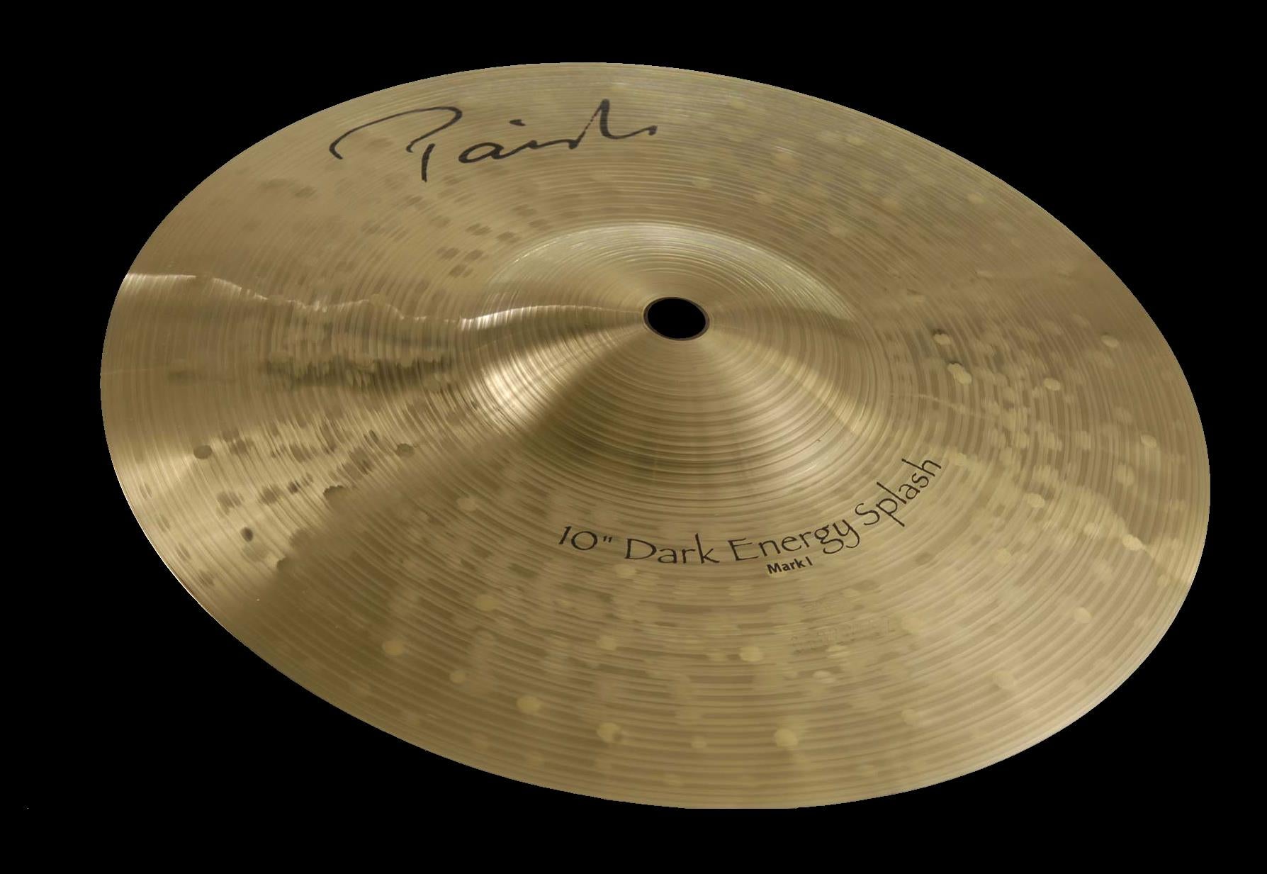 Paiste 10 Inch Signature Dark Energy Splash Cymbal MK I