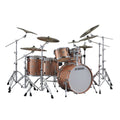 Yamaha Absolute Hybrid Maple 5-piece Euro Drum kit with SD TH945B and HW880 Hardware Set in Pink Champagne Sparkle