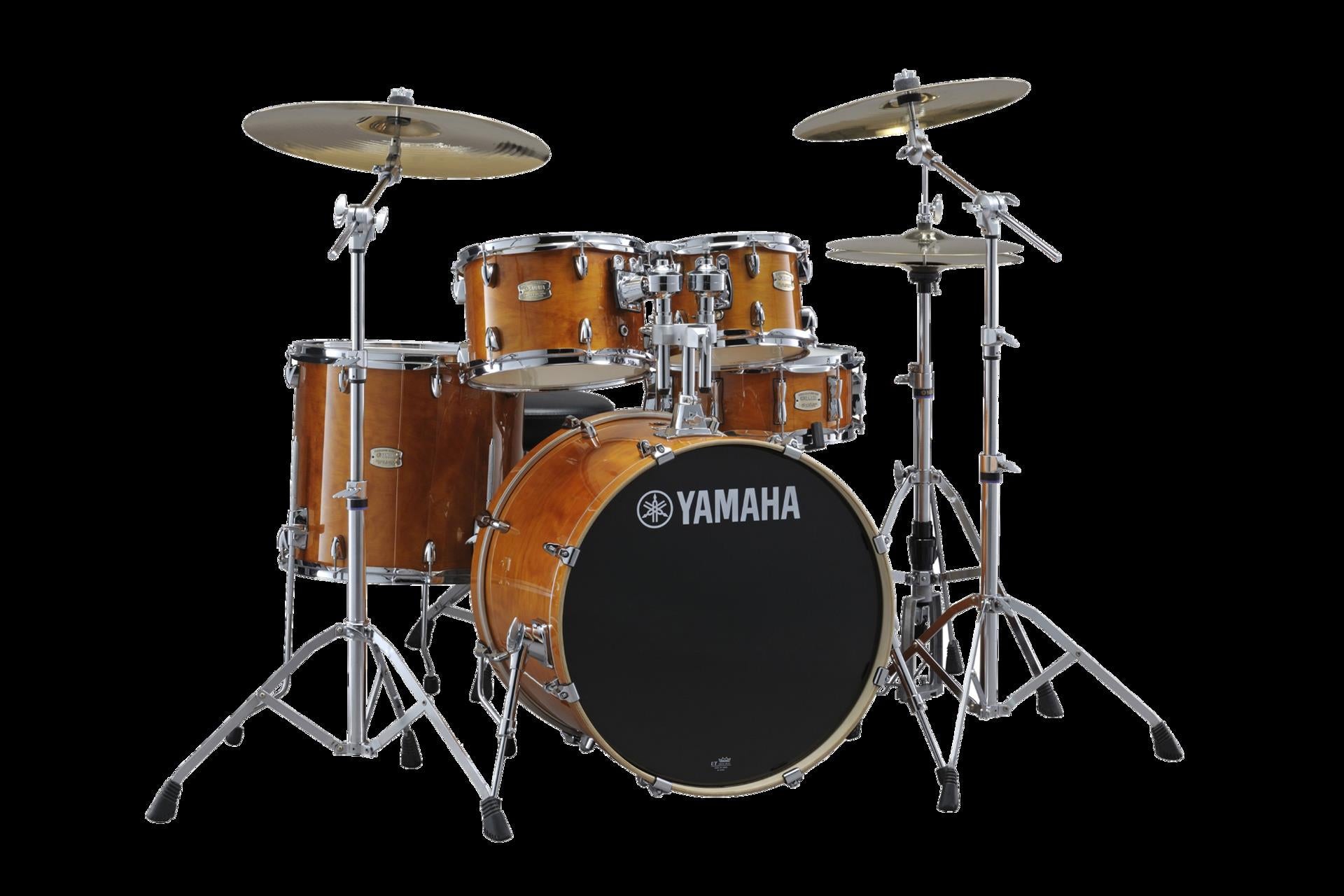 Yamaha Stage Custom Birch Fusion 20inch Drum Kit in Honey Amber with PST5 Cymbals