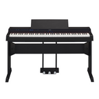 Yamaha PS500 Digital Piano with Stream Lights (Black) Bundle Set