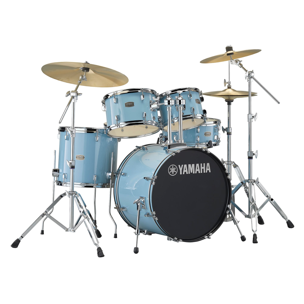 Yamaha RYD20 Rydeen Fusion 5pc Drum Kit in Sky Blue