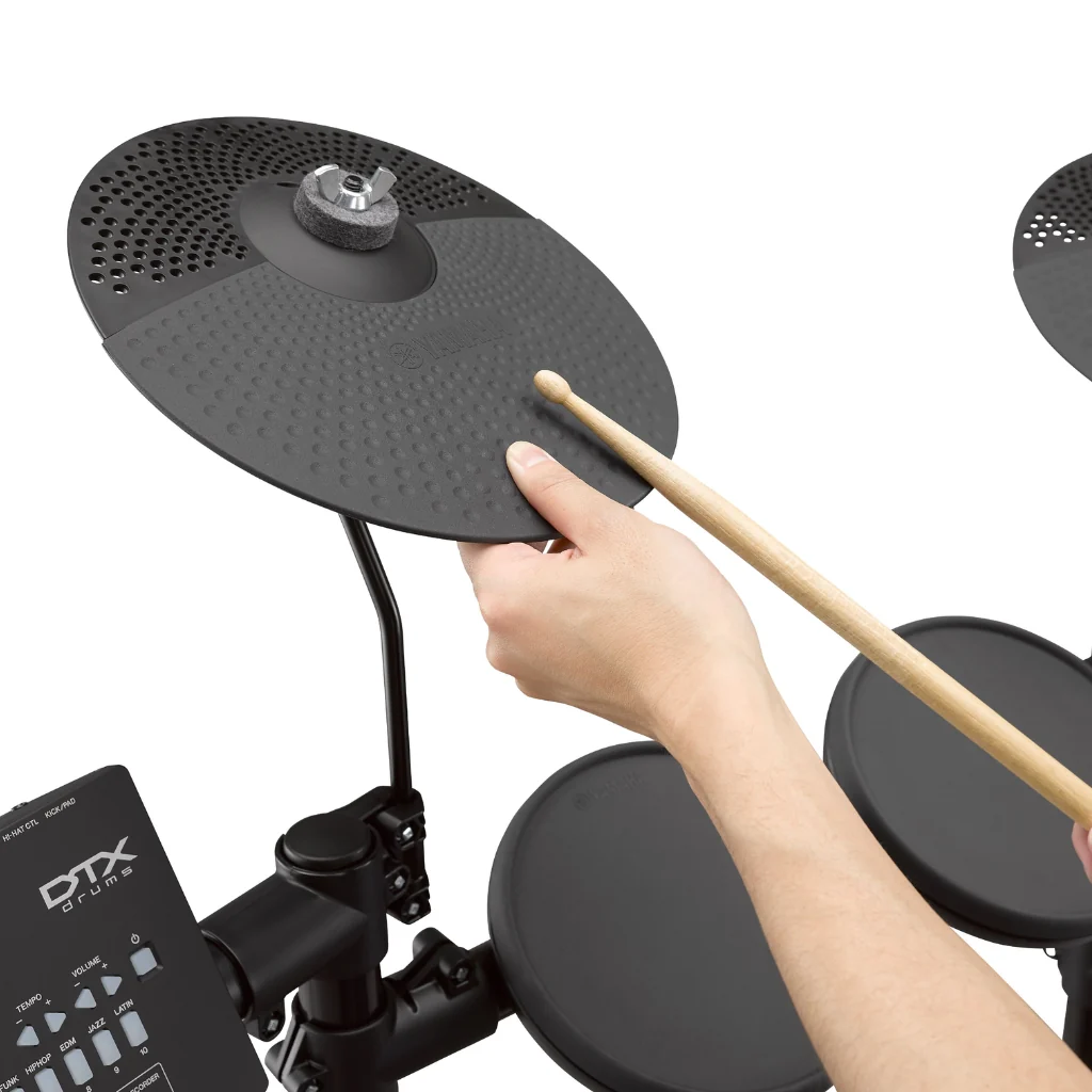 Yamaha DTX432KPLUS Electronic Drum Kit Package with Sticks, Stool and Headphones