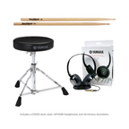 Yamaha DTX432KPLUS Electronic Drum Kit Package with Sticks, Stool and Headphones
