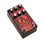 EarthQuaker Devices Sunn O))) HalfLife Octave Distortion and Booster effect pedal with knobs and input/output jacks.