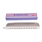 Johnson M1019 Chromatic Harmonica with 24 Holes and 48 Reeds