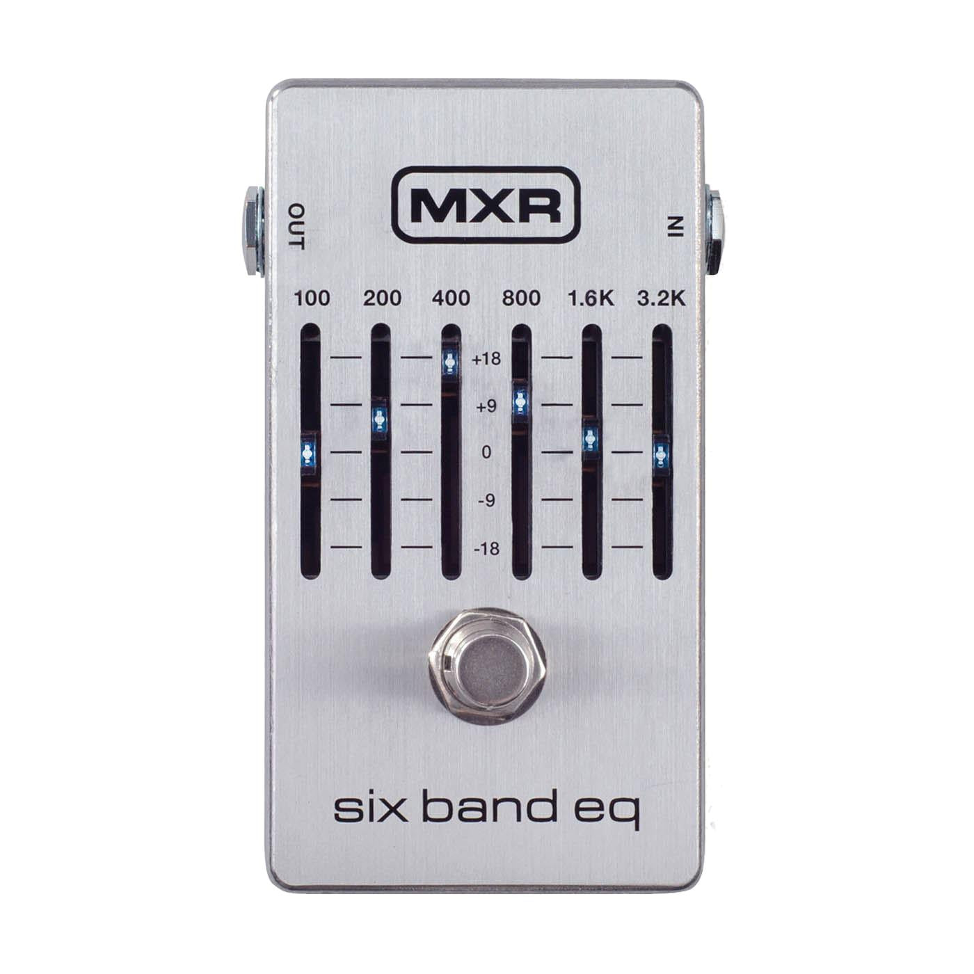 MXR 6 Band Graphic EQ Bass Guitar Effects Pedal