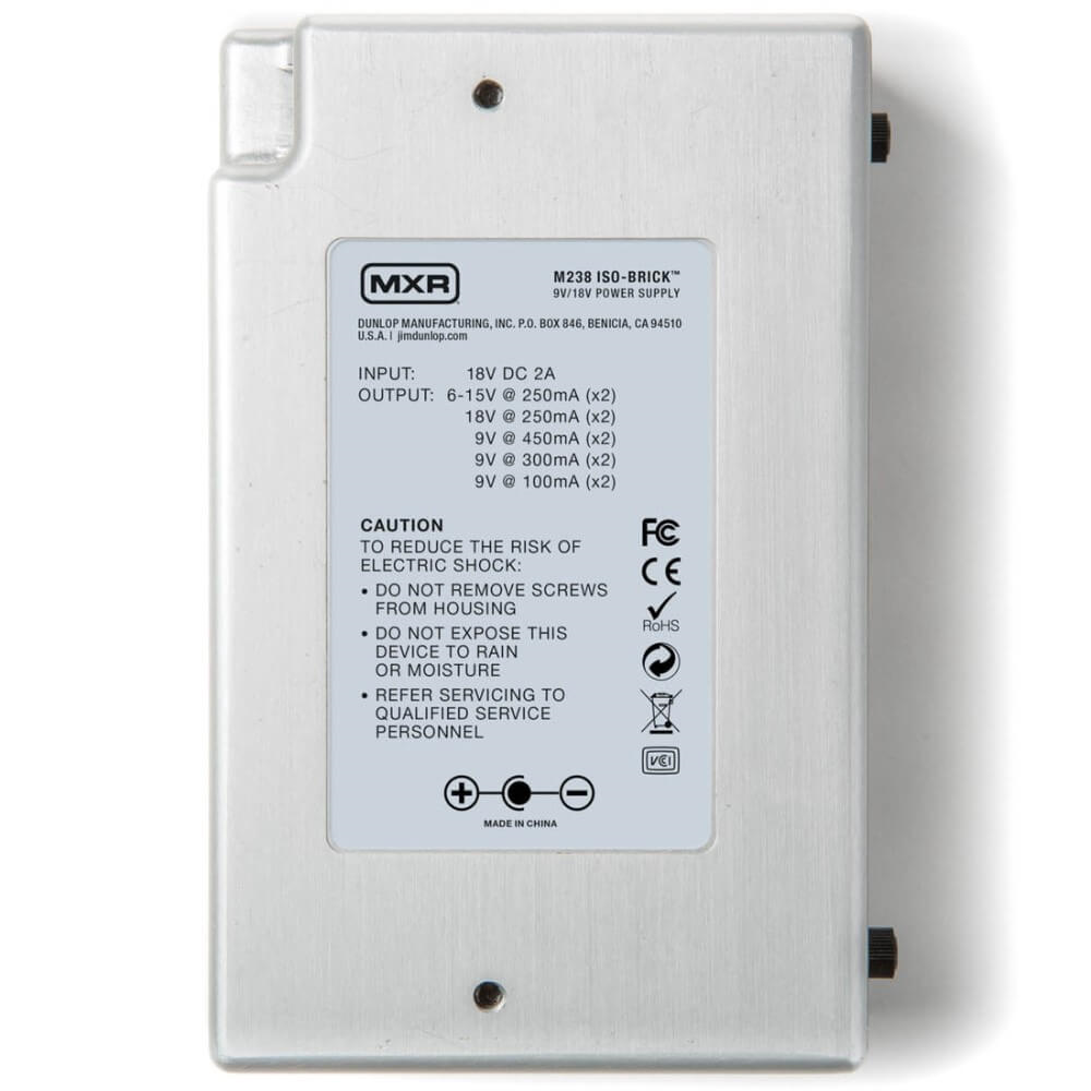 MXR M238 Iso-Brick Power Supply with Variable Voltage Outputs