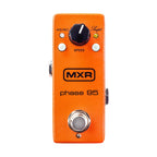MXR M290 Phase 95 Mini effects pedal with controls and input/output jacks, compact guitar effects pedal for modulation effects.