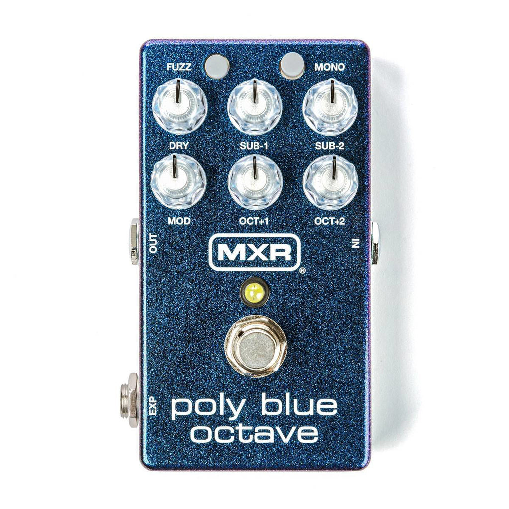 MXR Poly Blue Octave Guitar Effects Pedal