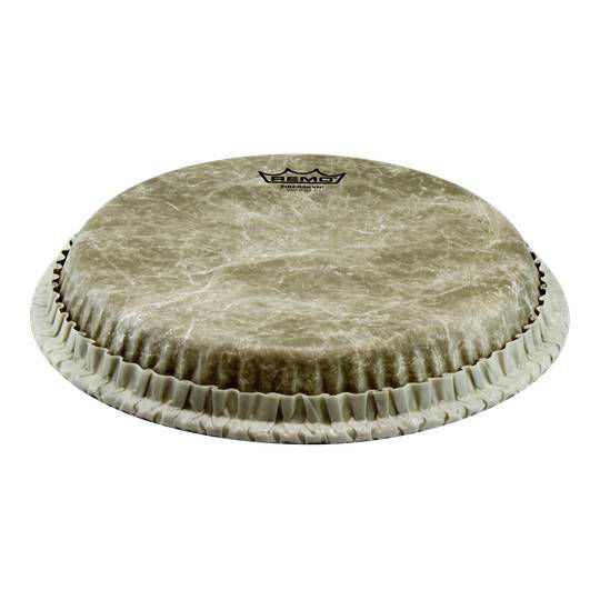 Remo 10-inch Conga drumhead from the S Series with Tucked Fiberskyn surface, designed for authentic drum sound and durability.