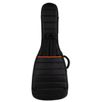 Mono Classic Ultra Dual Electric Guitar Case in black, featuring a sleek design with padded compartments for guitars.