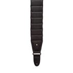 Mono M80 Betty guitar strap in short length, jet black, with adjustable straps and classic design for comfortable play.
