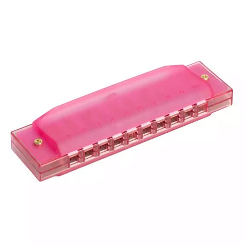 Bryden Transparent harmonica Pink