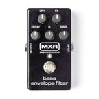 MXR M82 Bass Envelope Filter effects pedal with control knobs and input/output jacks for bass guitar sound modulation.