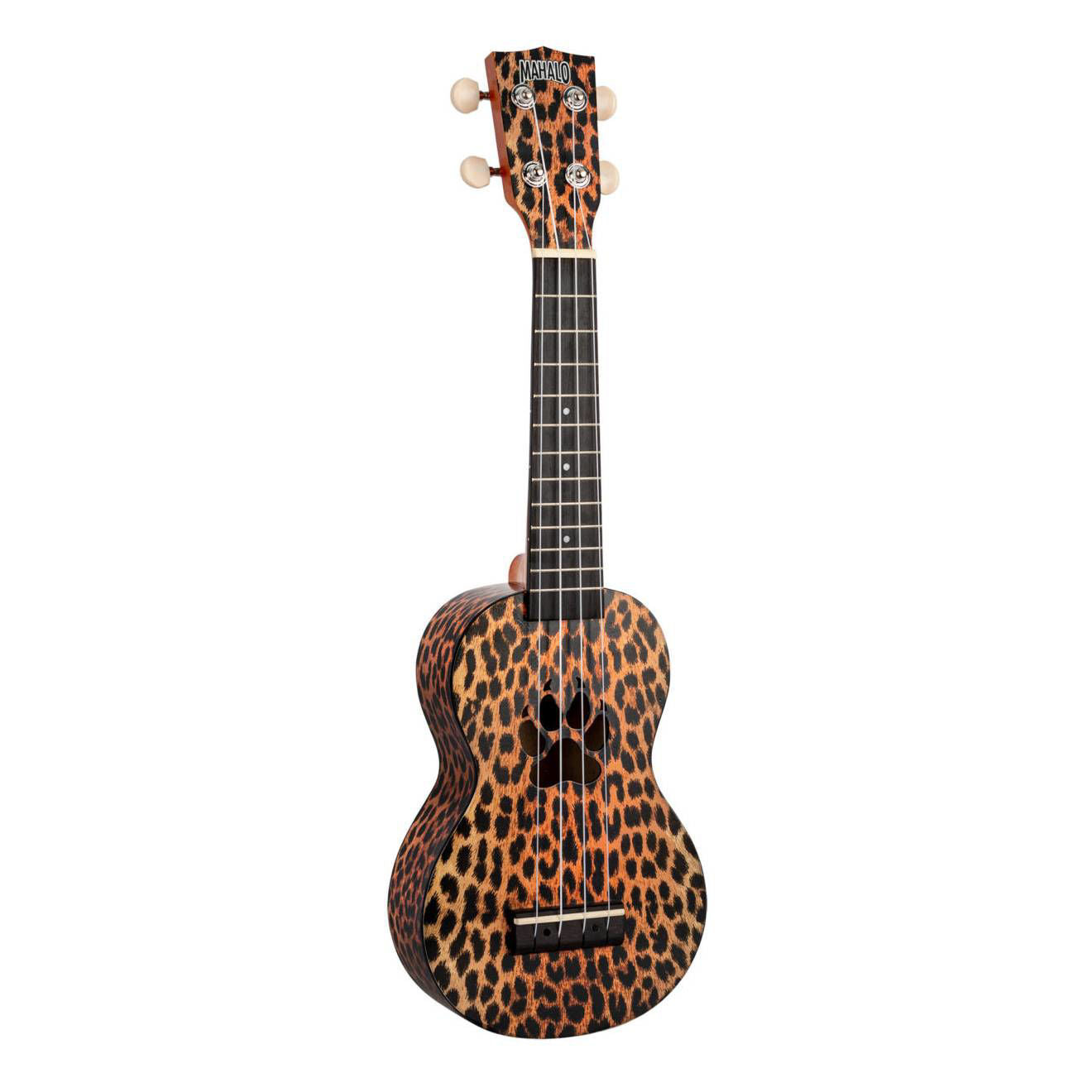 Mahalo Art II Series Soprano Ukulele - Cheetah