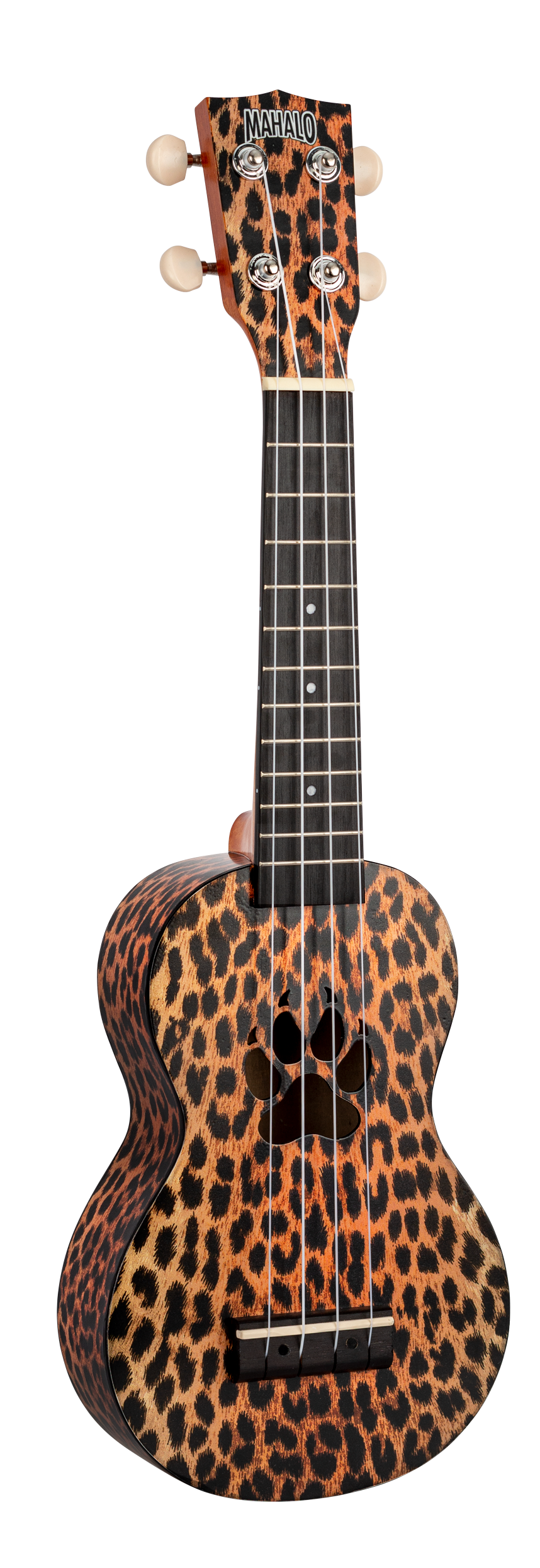 Mahalo Art II Series Soprano Ukulele - Cheetah