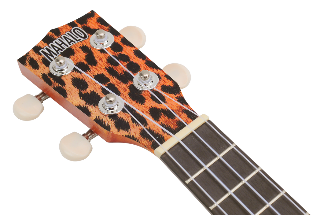 Mahalo Art II Series Soprano Ukulele - Cheetah