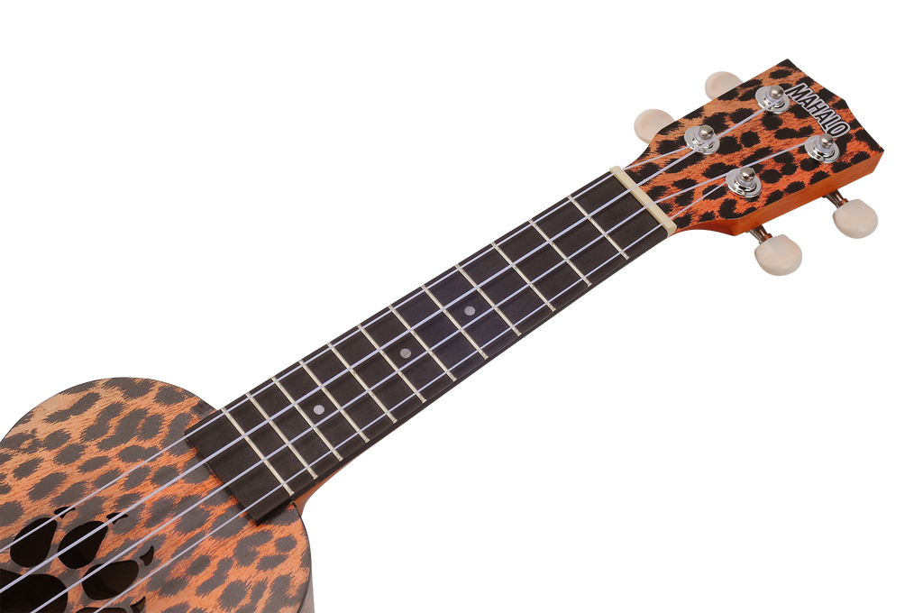 Mahalo Art II Series Soprano Ukulele - Cheetah