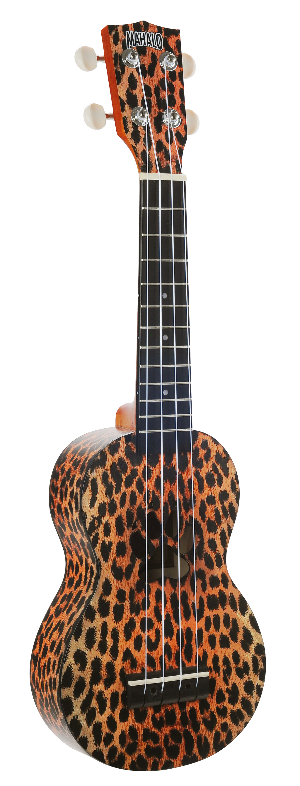 Mahalo Art II Series Soprano Ukulele - Cheetah