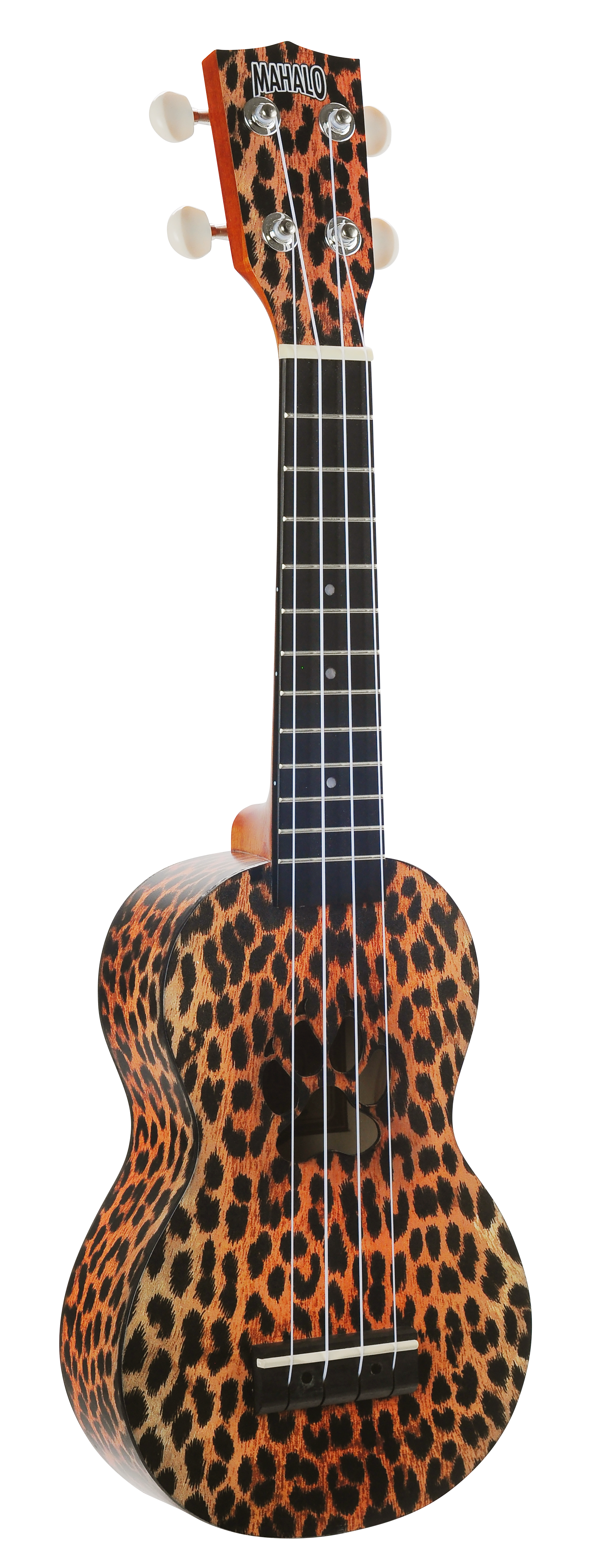 Mahalo Art II Series Soprano Ukulele - Cheetah