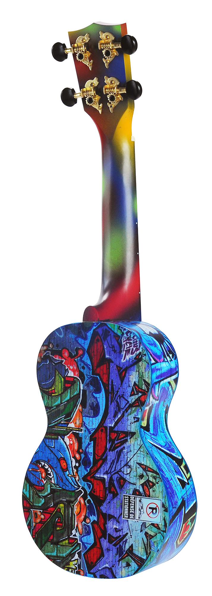 Mahalo Art II Series Soprano Ukulele - Grafitti