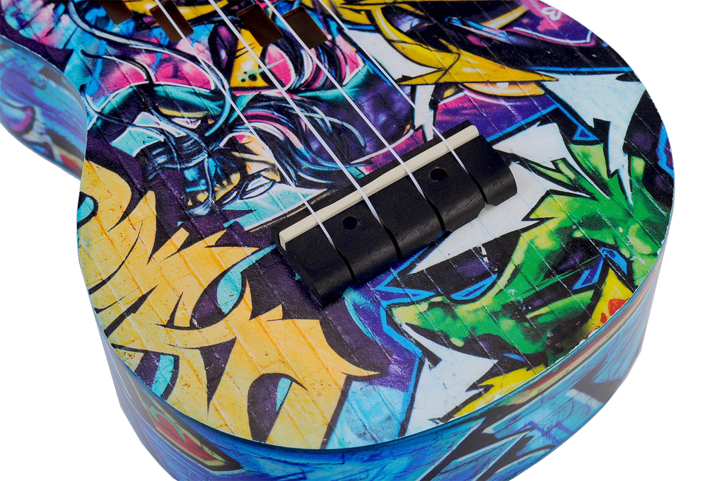 Mahalo Art II Series Soprano Ukulele - Grafitti