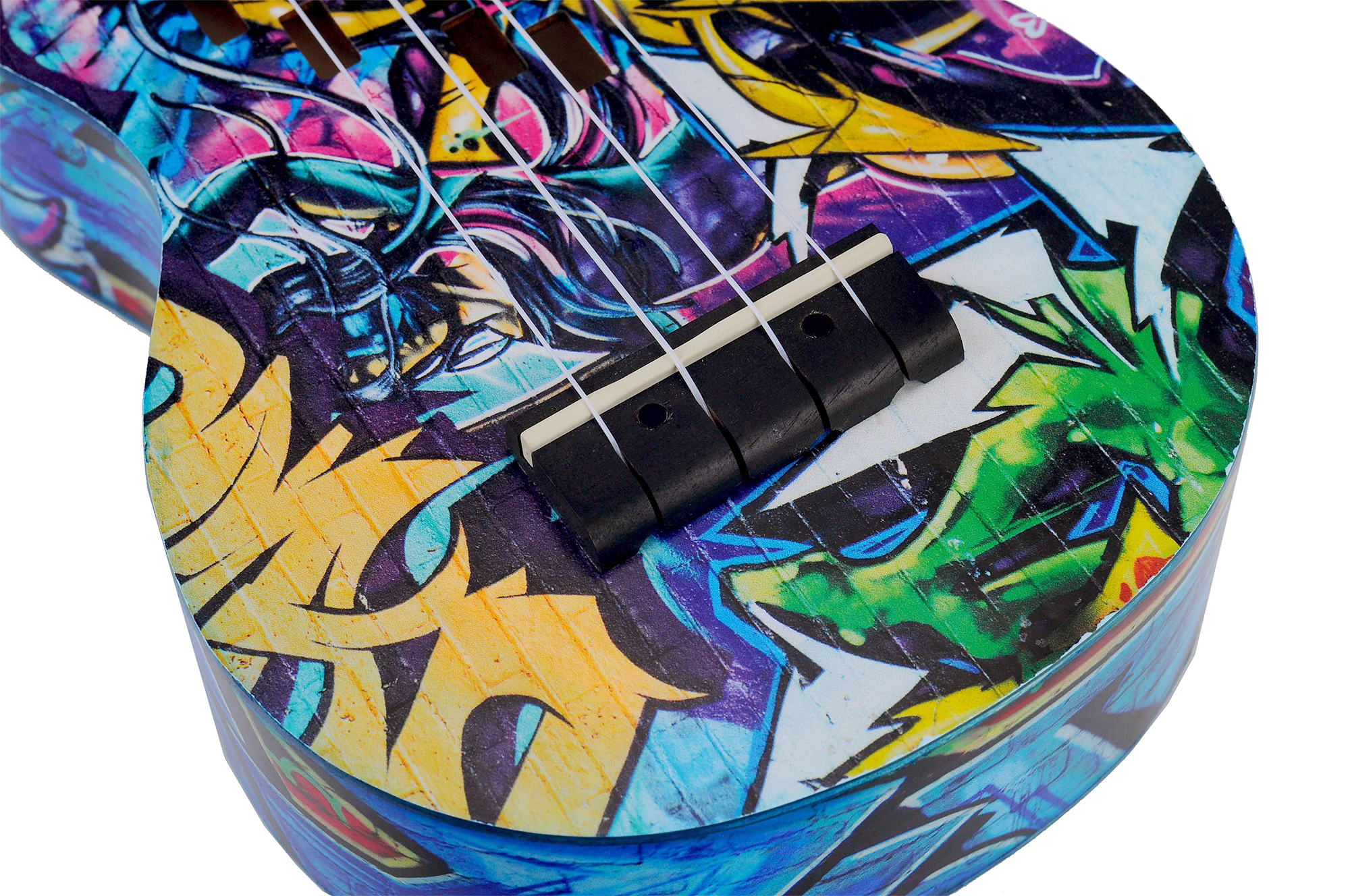 Mahalo Art II Series Soprano Ukulele - Grafitti