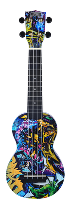 Mahalo Art II Series Soprano Ukulele - Grafitti