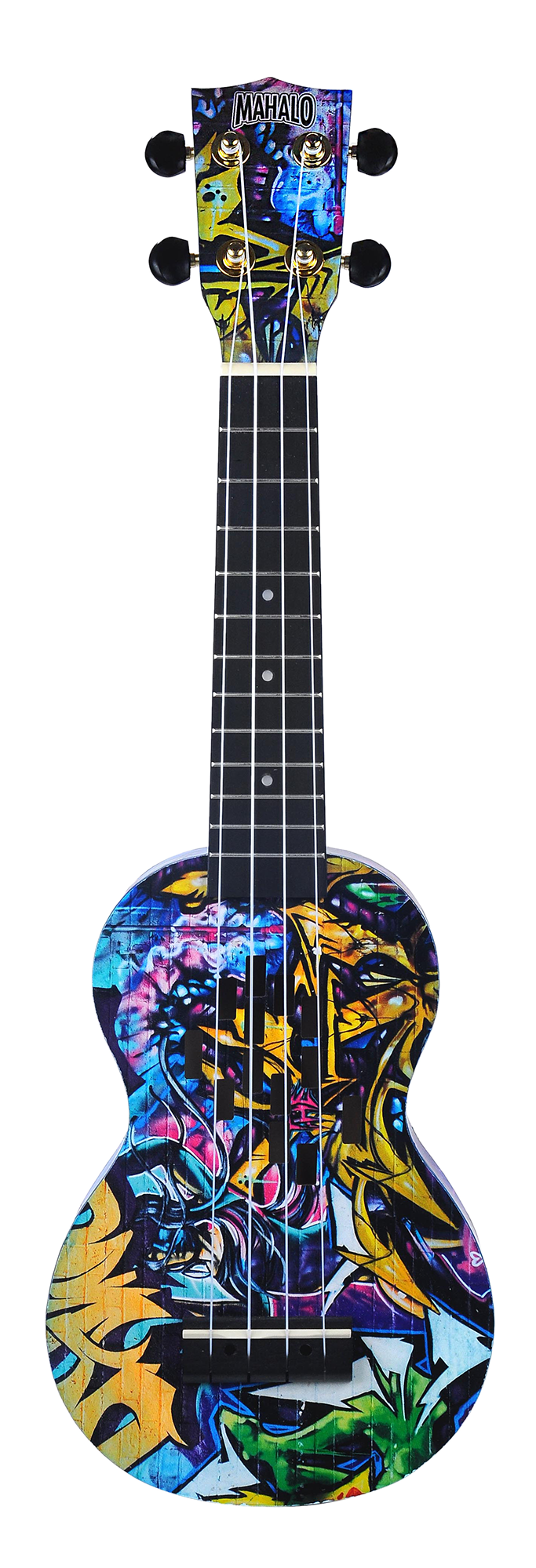 Mahalo Art II Series Soprano Ukulele - Grafitti