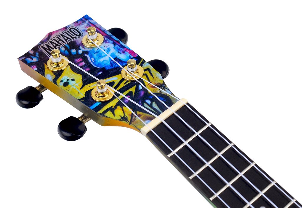 Mahalo Art II Series Soprano Ukulele - Grafitti