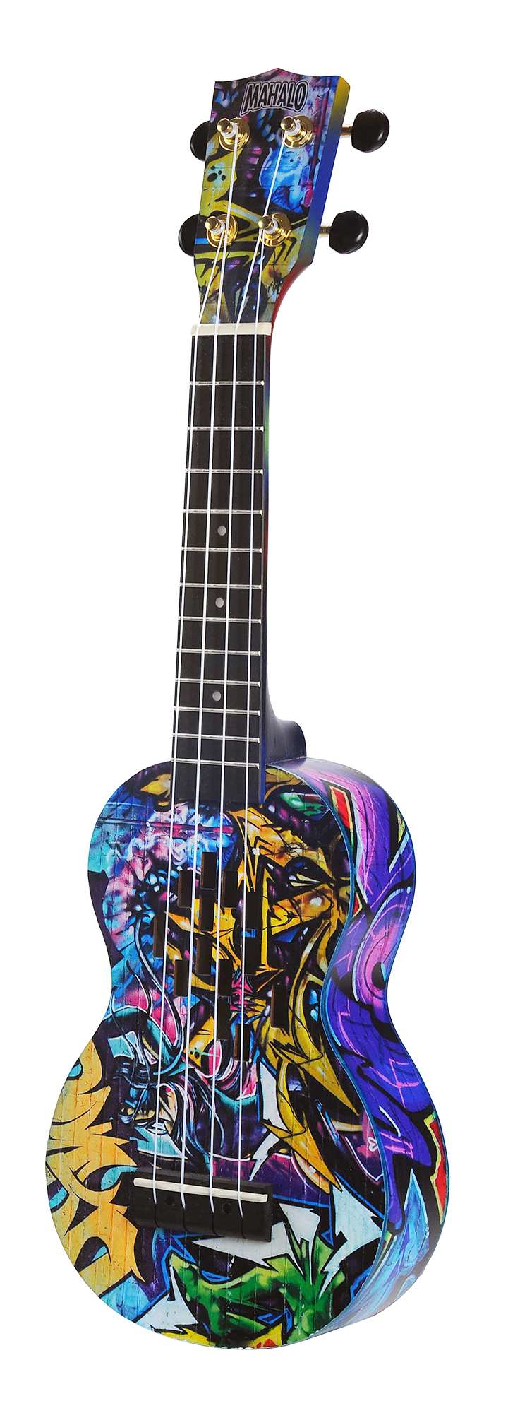 Mahalo Art II Series Soprano Ukulele - Grafitti