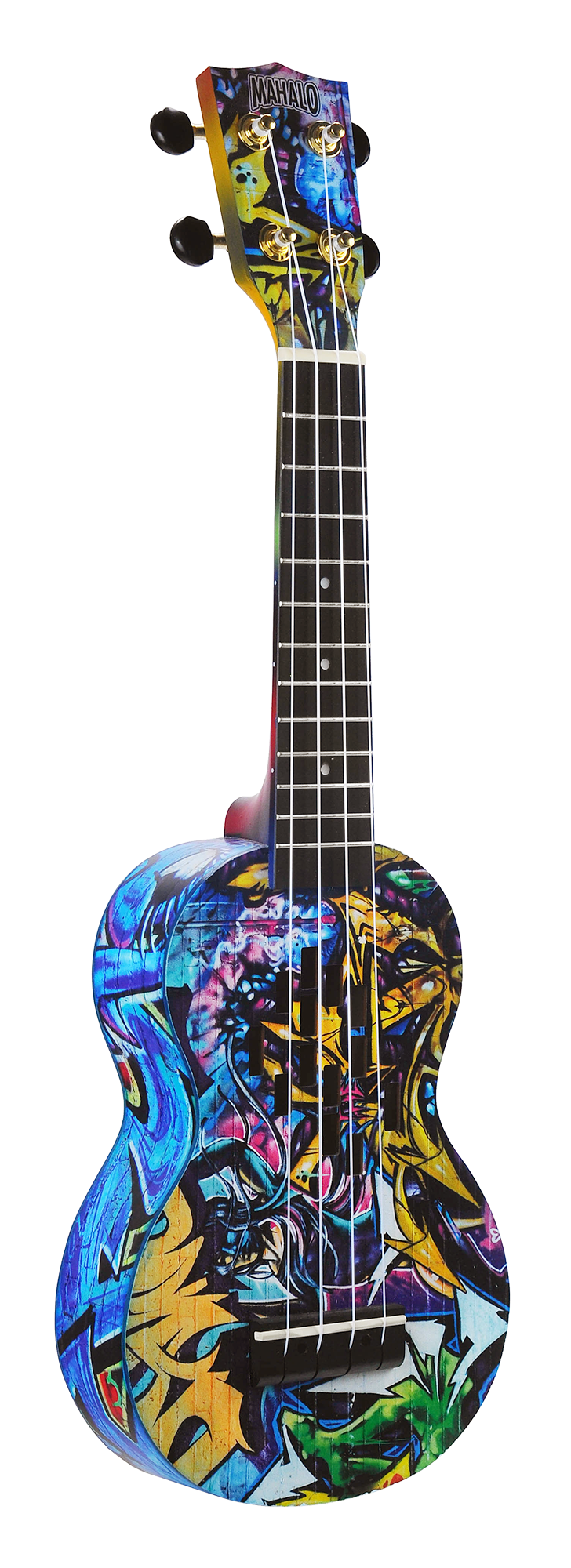 Mahalo Art II Series Soprano Ukulele - Grafitti