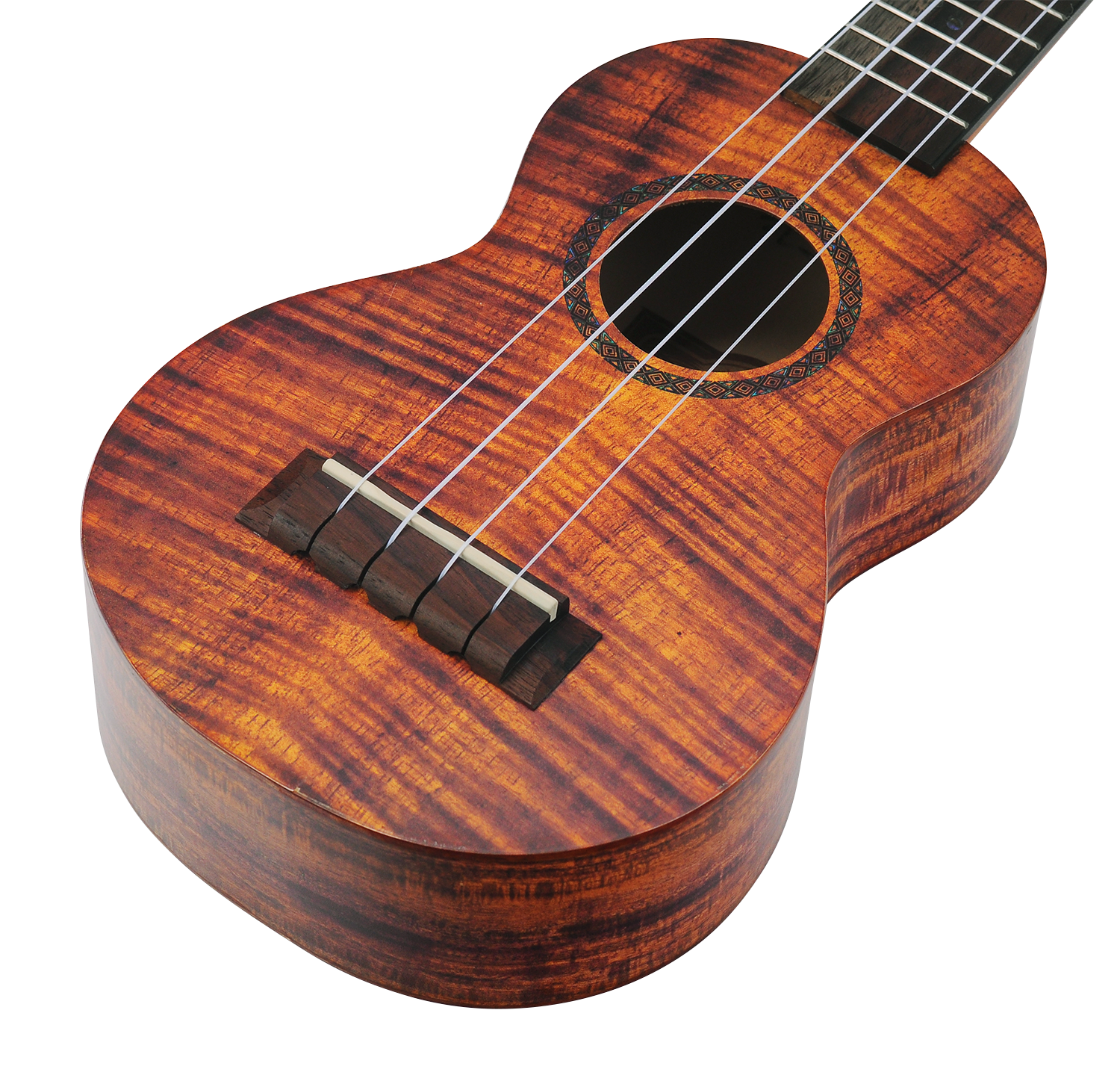 Mahalo Artist Elite Series MA1 Soprano Ukelele ‚Äì Photo Flame Koa