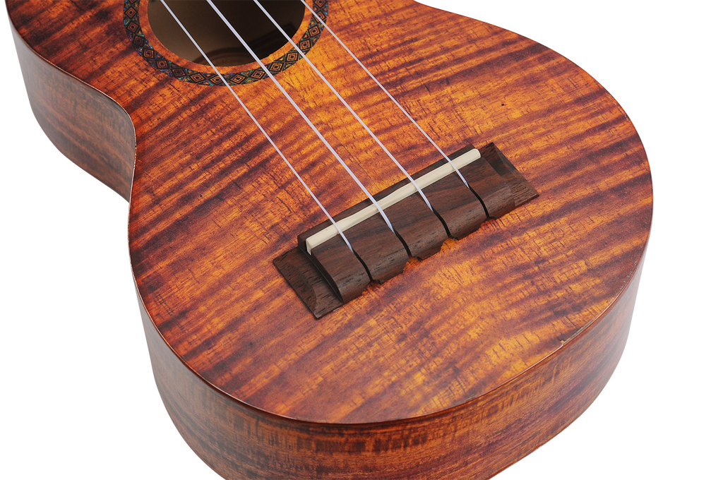 Mahalo Artist Elite Series MA1 Soprano Ukelele ‚Äì Photo Flame Koa