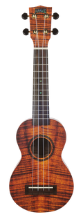 Mahalo Artist Elite Series MA1 Soprano Ukelele ‚Äì Photo Flame Koa