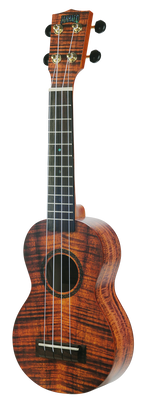 Mahalo Artist Elite Series MA1 Soprano Ukelele ‚Äì Photo Flame Koa