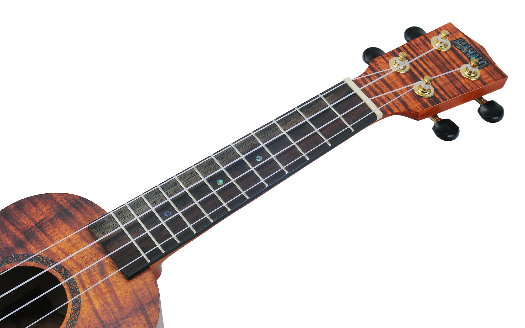 Mahalo Artist Elite Series MA1 Soprano Ukelele ‚Äì Photo Flame Koa