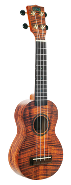 Mahalo Artist Elite Series MA1 Soprano Ukelele ‚Äì Photo Flame Koa