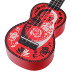 Mahalo Art Series Soprano Russian Doll Ukulele - Red Matt