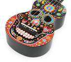 Mahalo Art Series - Skull Bk Ukulele
