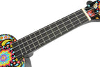 Mahalo Art Series - Skull Bk Ukulele