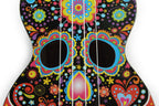 Mahalo Art Series - Skull Bk Ukulele