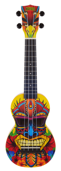 Mahalo Art Series Soprano Ukulele - Tiki Matte