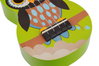 Mahalo Art Series Soprano Owl Ukulele - Green Matt