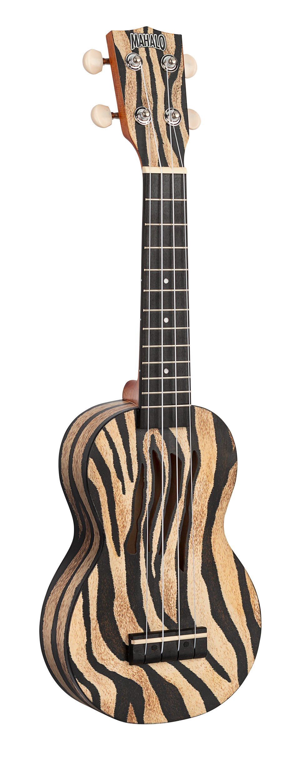Mahalo Art II Series Soprano Ukulele - Zebra