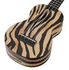 Mahalo Art II Series Soprano Ukulele - Zebra