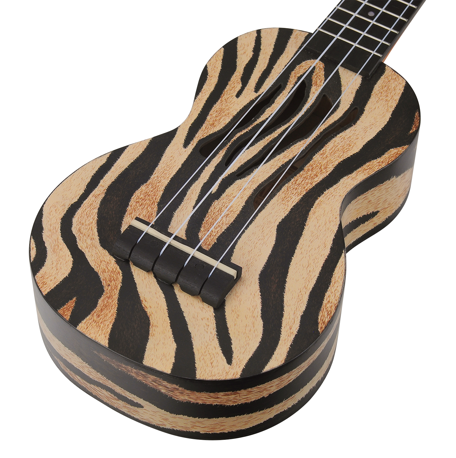 Mahalo Art II Series Soprano Ukulele - Zebra